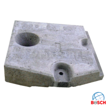 وزنه سنگی بالای دیگ لباسشویی