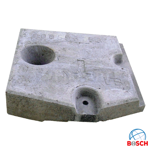 وزنه سنگی بالای دیگ لباسشویی