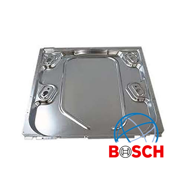 The back door of the washing machine